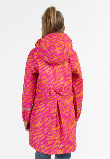 Schmuddelwedda Regenjacke mit Print für Mädchen