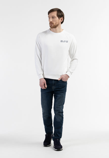 Dreimaster Maritim Herren-Sweatshirt mit Rundhalsausschnitt