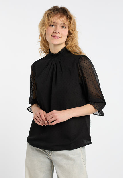 Dreimaster Vintage Damen Bluse Shirt