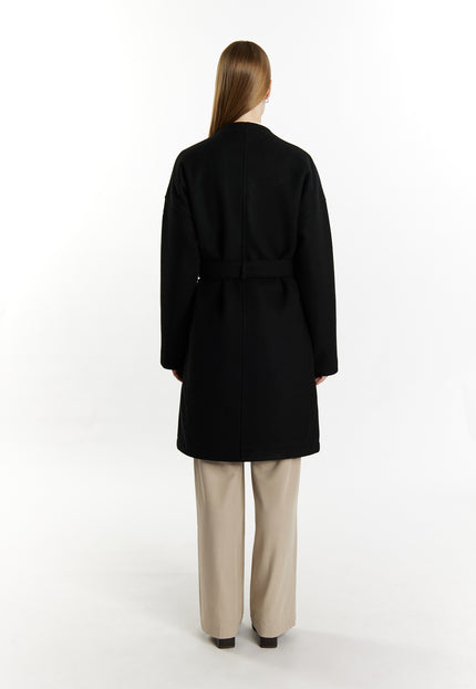 Dreimaster Klassik Women's Transitional Coat In A Wool Look