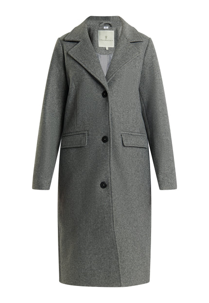 Dreimaster Klassik Women's Transitional Jacket In A Wool Look