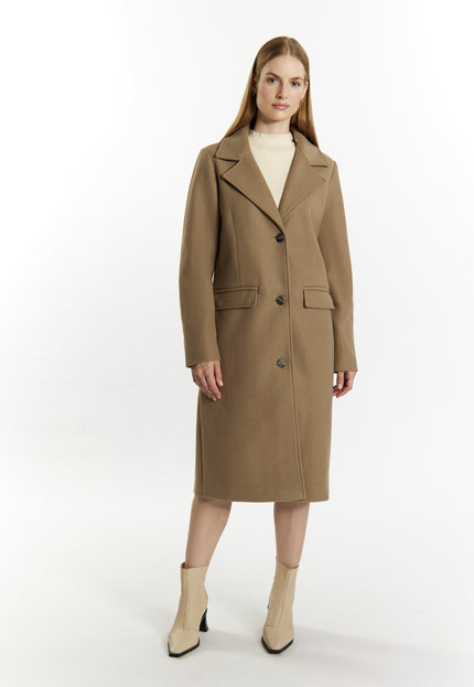 Dreimaster Klassik Women's Transitional Jacket In A Wool Look