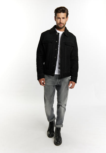 Dreimaster Vintage Men's Suede Jacket