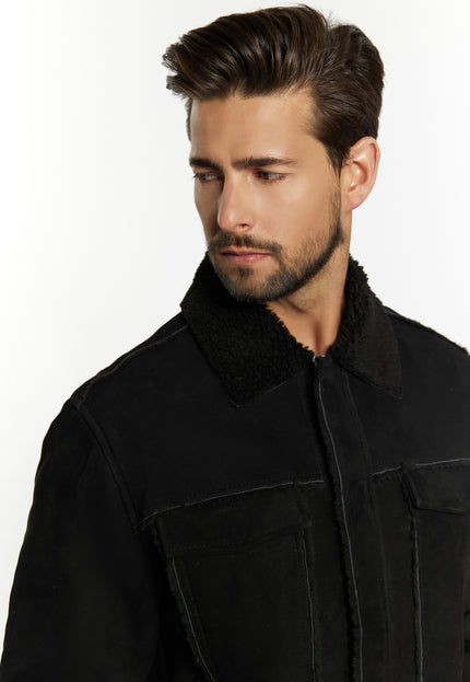 Dreimaster Vintage Men's Suede Jacket