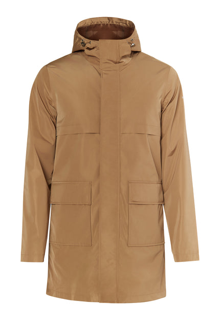 Dreimaster Maritim Men's Rain Parka Made From Recycled Materials