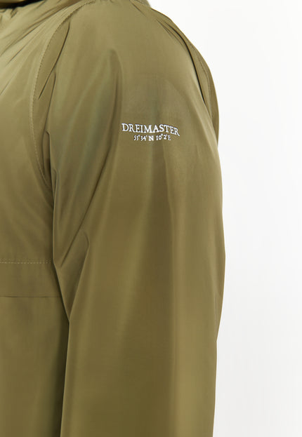 DreiMaster Maritim Men's Rain Jacket Made From Recycled Materials