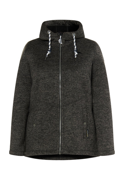 Schmuddelwedda Damen Strickfleecejacke