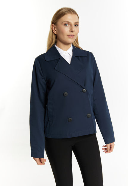 Dreimaster Klassik Women's Short Trench Jacket