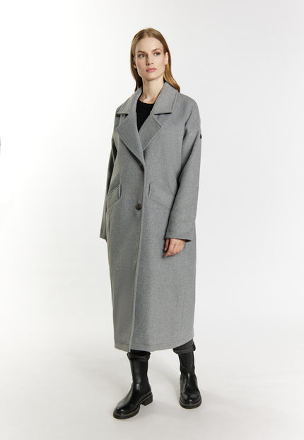 DreiMaster Vintage Women's Transitional Coat Made Of Wool Blend