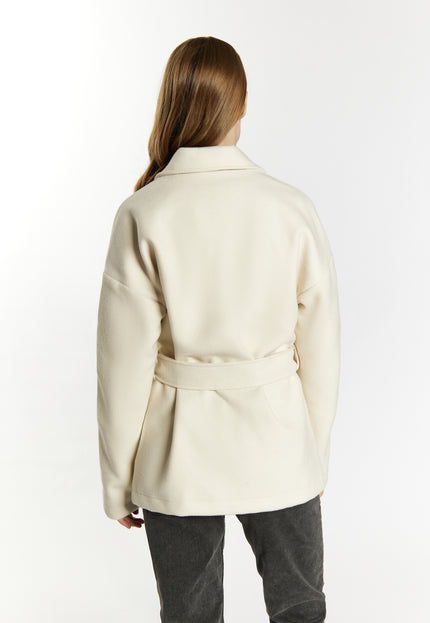 Dreimaster Vintage Women's Transitional Jacket Made From A Wool Blend