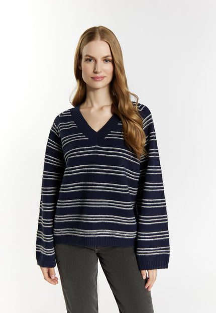 Dreimaster Vintage Damen Strickpullover