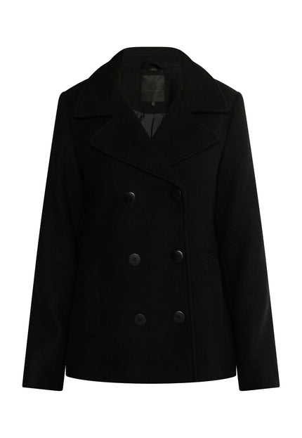 DreiMaster Klassik Women's Wool Blend Pea Coat