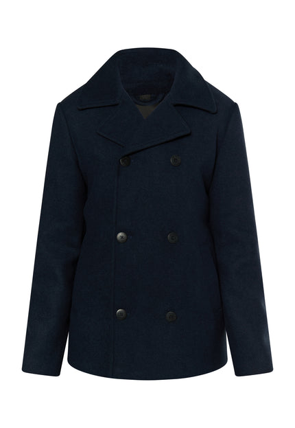 DreiMaster Klassik Men's Wool Blend Pea Coat