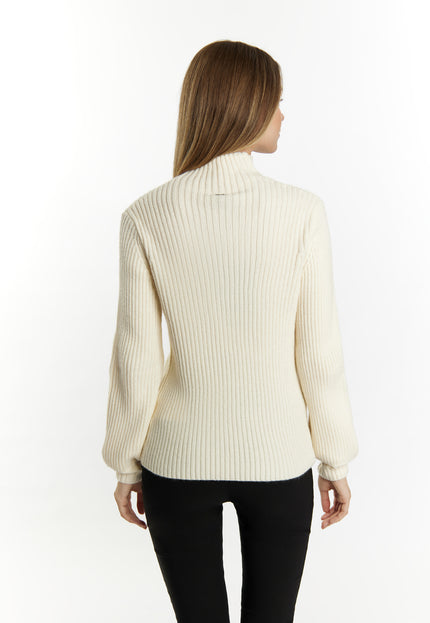 Dreimaster klassischer Damen-Strickpullover