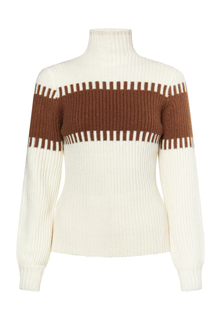 Dreimaster klassischer Damen-Strickpullover