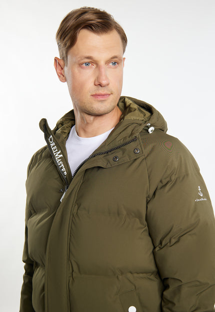 Dreimaster Maritim Men's Winter Jacket With Padding