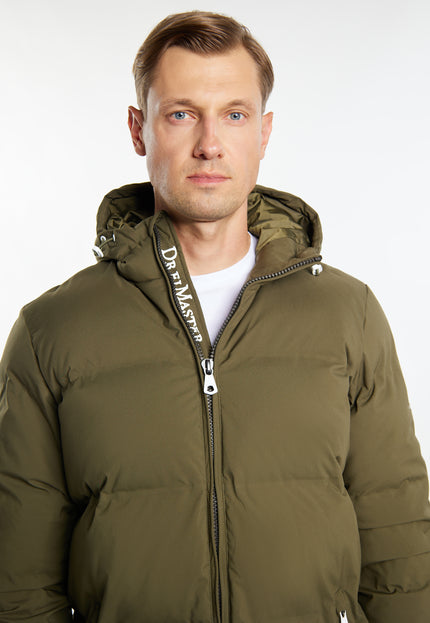 Dreimaster Maritim Men's Winter Jacket With Padding