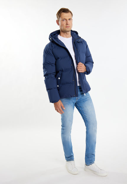 Dreimaster Maritim Men's Winter Jacket With Padding