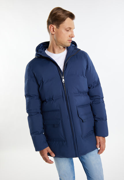 Dreimaster Maritim Herren Winterjacke mit Wattierung