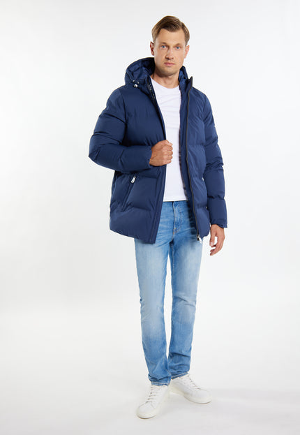 Dreimaster Maritim Men's Winter Jacket With Padding