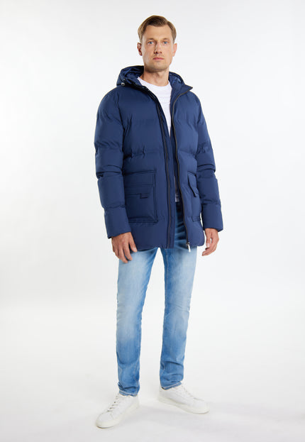 Dreimaster Maritim Herren Winterjacke mit Wattierung