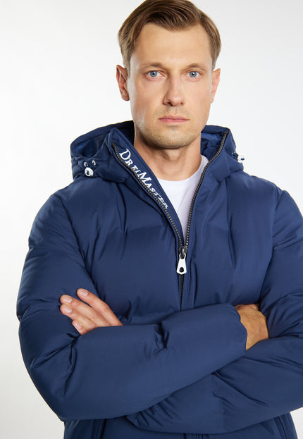 Dreimaster Maritim Men's Winter Jacket With Padding