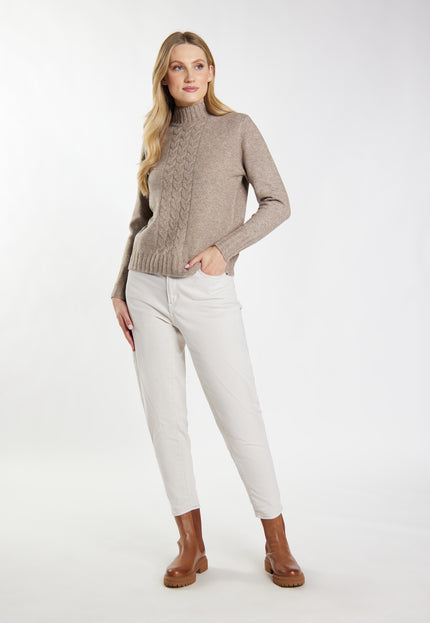 Dreimaster Vintage Damen Strickpullover