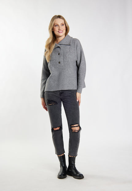 Dreimaster Vintage Damen Strickpullover