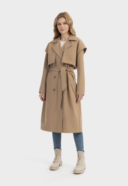 DreiMaster Vintage Women's Trench Coat