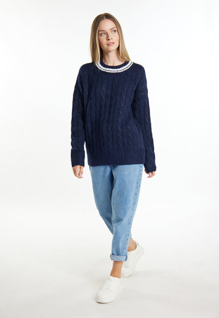 Dreimaster maritim Damen Strickpullover