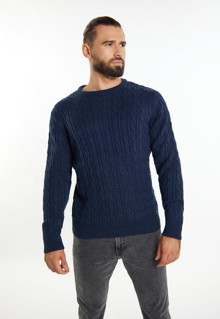 Dreimaster Vintage Herren Strickpullover