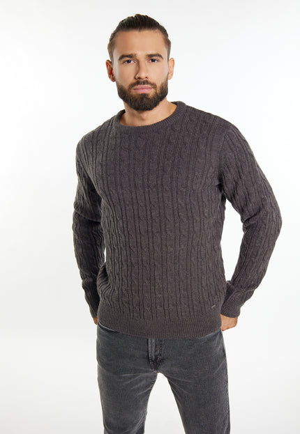 Dreimaster Vintage Herren Strickpullover