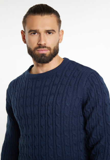 Dreimaster Vintage Herren Strickpullover