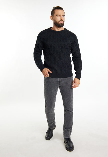 Dreimaster Vintage Herren Strickpullover