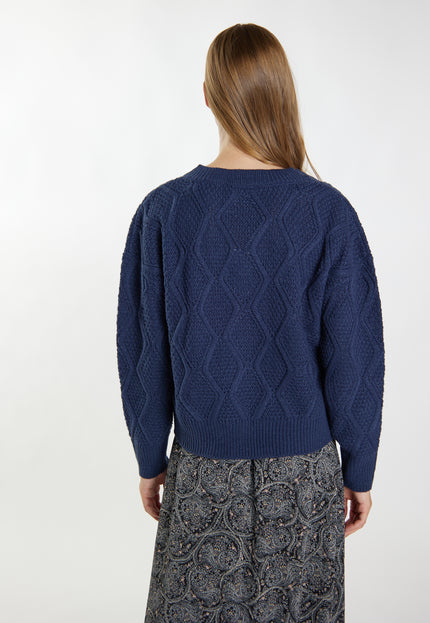 Dreimaster Vintage Damen Strickpullover