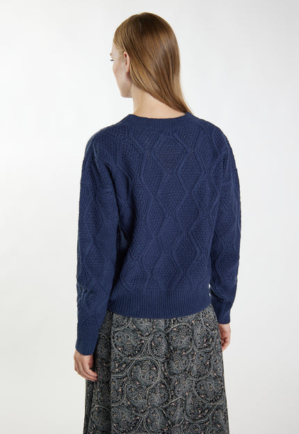 Dreimaster Vintage Damen Strickpullover