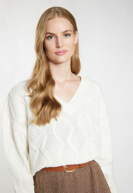 Dreimaster Vintage Damen Strickpullover