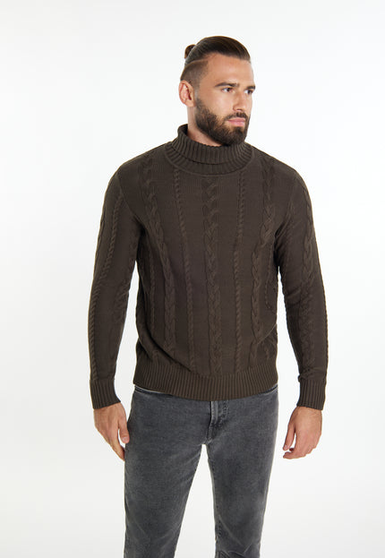 DreiMaster Vintage Men's Turtleneck Sweater