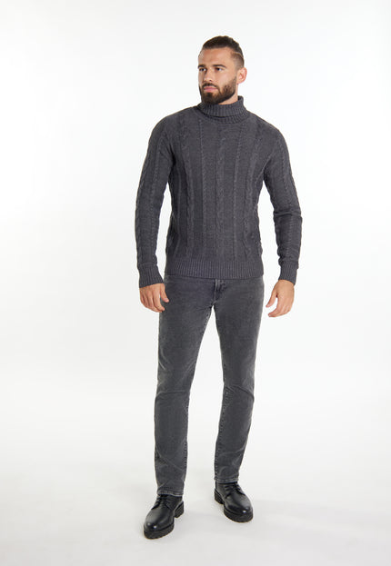 DreiMaster Vintage Men's Turtleneck Sweater