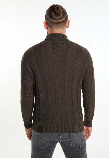 DreiMaster Vintage Men's Turtleneck Sweater