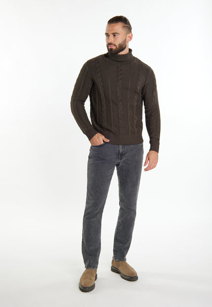 DreiMaster Vintage Men's Turtleneck Sweater