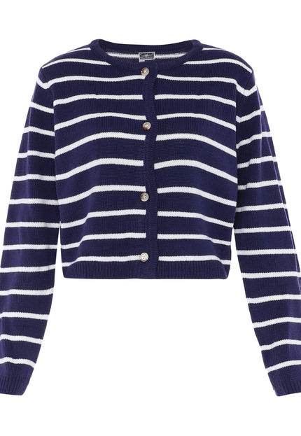 Dreimaster maritimer Damen-Cardigan