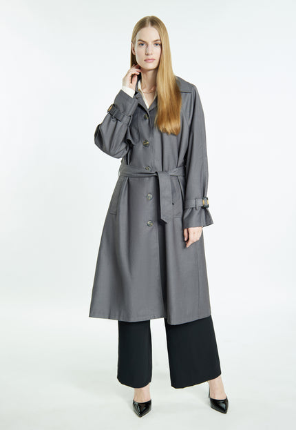 Dreimaster klassisch Damen Trenchcoat