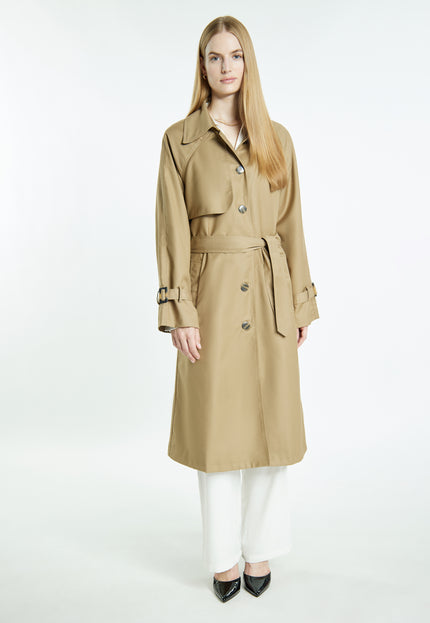 Dreimaster klassisch Damen Trenchcoat