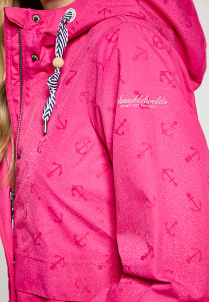 Schmuddelwedda Women's Rain Jacket With Magic Print