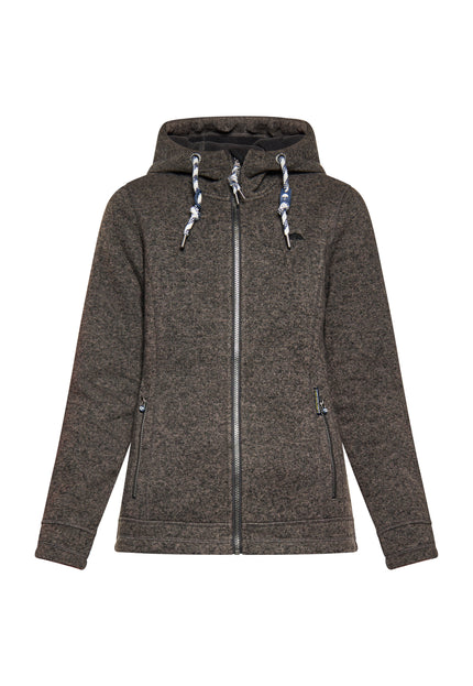 Schmuddelwedda Damen Strickfleecejacke