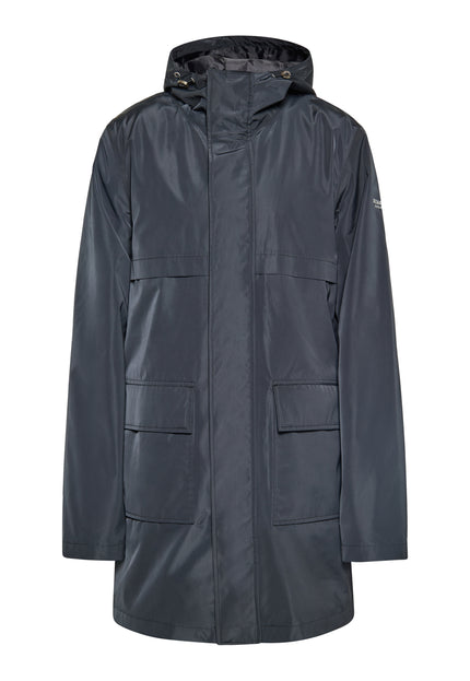 Dreimaster Maritim Men's Rain Parka Made From Recycled Materials