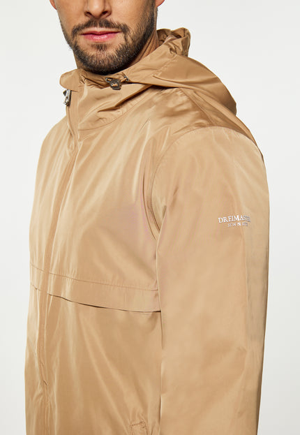 DreiMaster Maritim Men's Rain Jacket Made From Recycled Materials