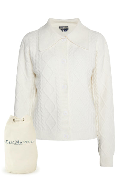 Dreimaster vintage Women's Cardigan + Shopping Bag - Set