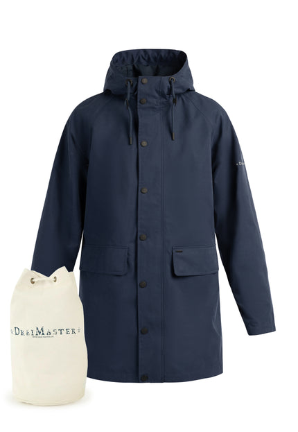 Dreimaster Klassik Men's Parka + Shopping Bag - Set